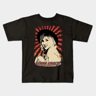 Debbie Gibson 90s Retro Vintage Aesthetic Kids T-Shirt